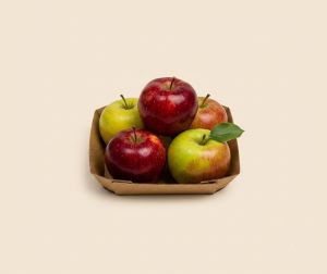 Caserolă din carton ondulat 160*160*35 mm (80356)